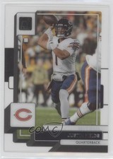 2022 Panini Clearly Donruss Justin Fields #8 0jb5