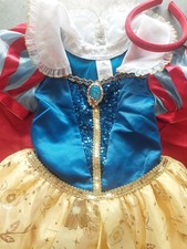 Disney Princess Snow White Halloween Dress Up Costume Child Size 7-8