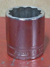 Snap-on 12 Drive 31mm Shallow Socket 12pt Swm311 Vintage Underline Logo
