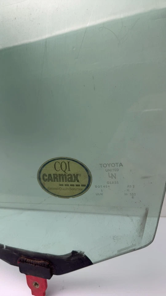 02 03 04 05 06 TOYOTA CAMRY Front Door Glass/window Toyota Left Foto 4 de 4