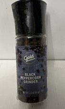 Black Peppercorn Grinder, 2.3 Oz Free Shipping