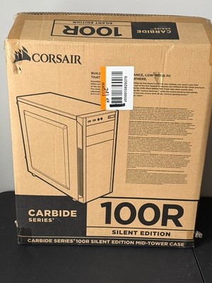 Corsair Carbide Series 100R Silent Edition ATX mid-tower PC case (Model CC-90110