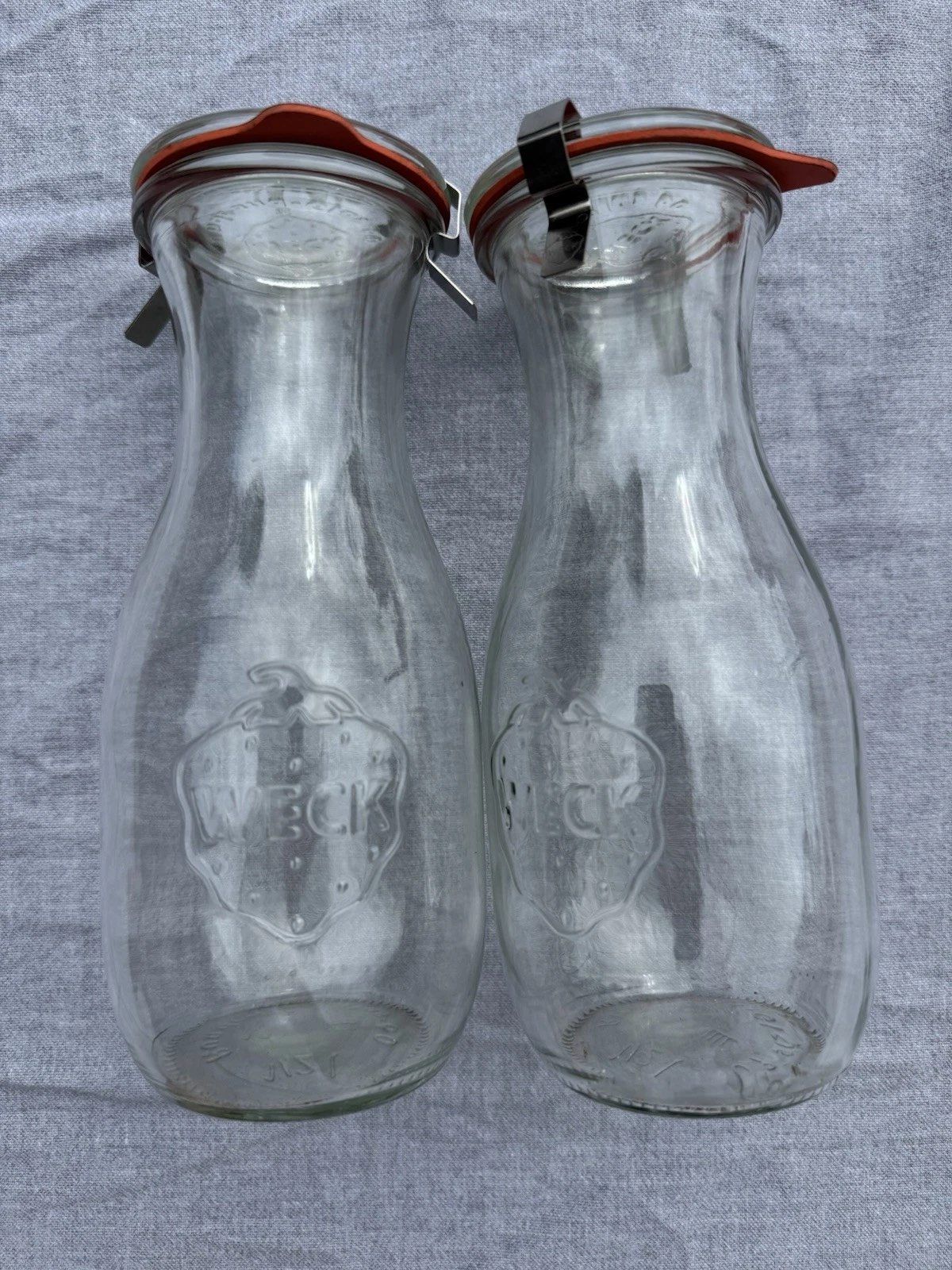 Weck Vintage Strawberry Glass Storage Jar