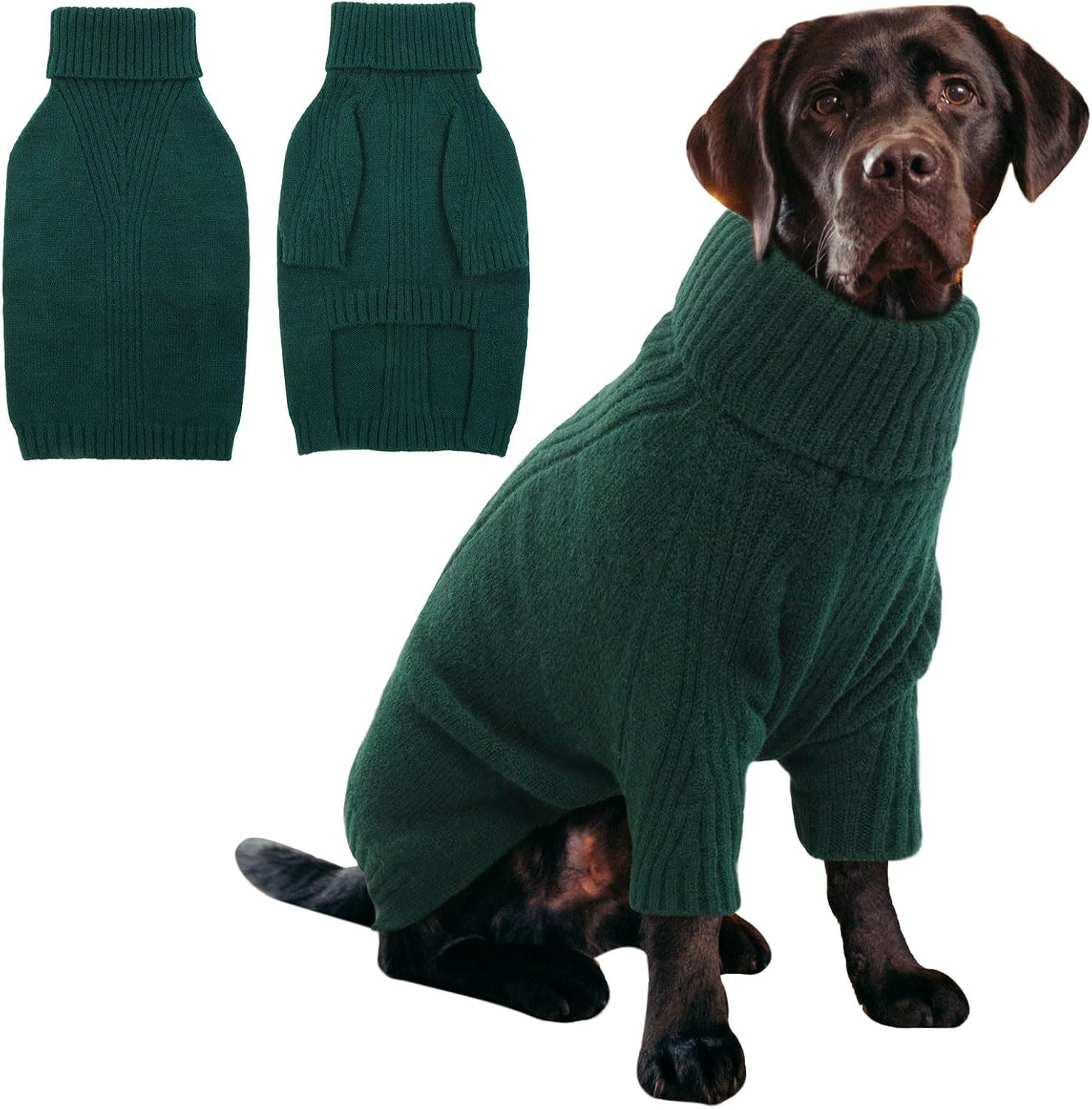 Maglione per Cani,Maglione Dolcevita per Cani per Natale,Caldo Maglioni per Cani