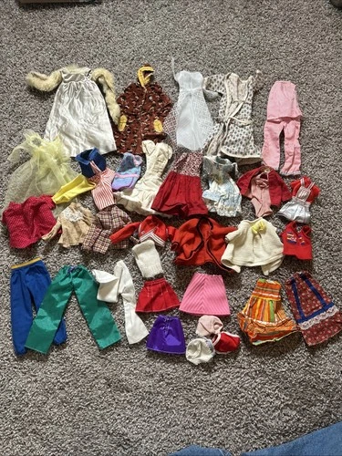 Huge Lot of Vintage 60s-80s Barbie Clothes & Accessories