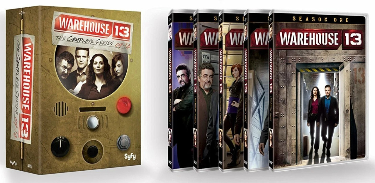 Warehouse 13 The Complete Series Seasons 1-5 (DVD) NEW/SEALED