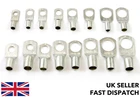 Crimp on Copper Lugs for Battery Terminal Cable Tube Connector Ring Lugg 12v 24v