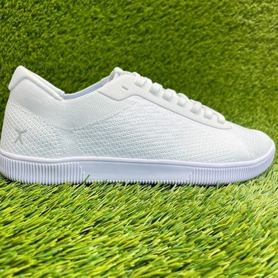 Flux Footwear Adapt Trainer White Mens Size 8.5 Athletic Knit Shoes Sneakers