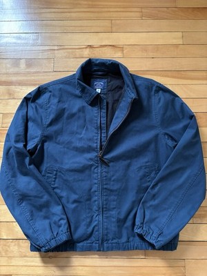 J.Crew Men s Harrington Navy Blue Cotton Twill Jacket Size M