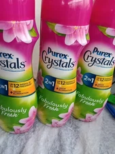 3 Purex Crystals in-Wash  fabulously Fresh  21 oz)