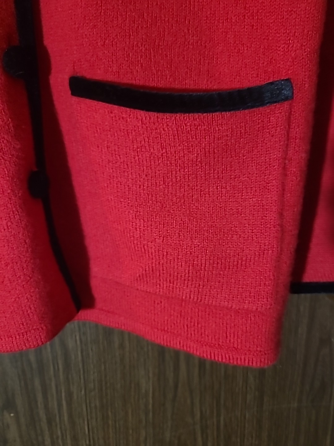 Vintage Pendleton  Red Blazer Jacket Button-Up Bl… - image 3