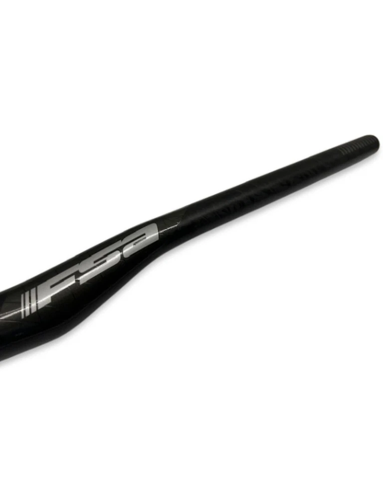 FSA Gradient Carbon MTB Riser Handlebar 31.8 Clamp 20mm Rise 800mm Black 220g - Image 3 of 4