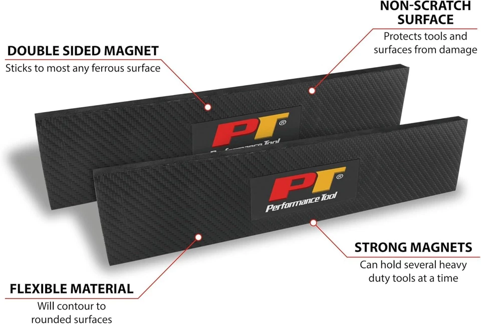Performance Tool W12526 Magnetic Tool Holder Bar (Pack of 2) - Image 2 of 3