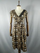 Sportmax Vintage Max Mara Dress Size US 4 Abstract Geometric Multicolor