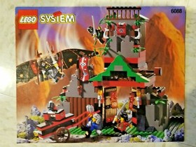 LEGO Adventurers Ninja Set 6088 Robber's Retreat Complete Minifigs Manual 