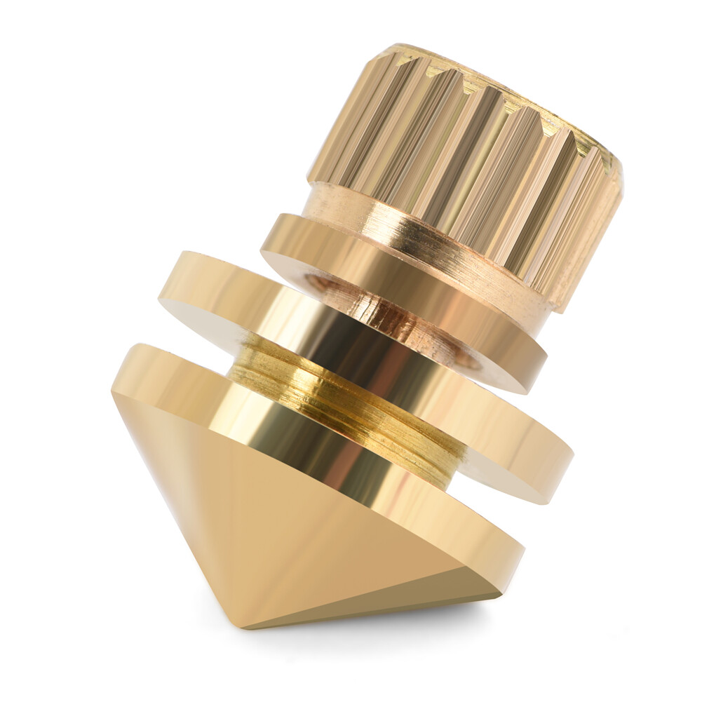 Copper M8 Spike Isolation Feet With Base | Shoppe