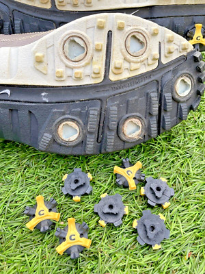 14 x Ersatz Spikes passend für Nike Golfschuhe Triangle Fitting Stud Tri-Lok Twist