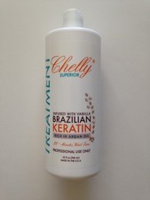 CHELLY BRAZILIAN KERATIN Treatment Infused with Vanilla 32oz. Made in USA."Pick"