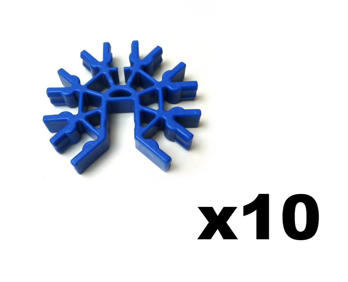 K'NEX KNEX Mix Blue 7-way 3d Connectors #90907 Spares Bundle of 25