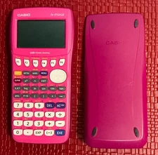 Casio FX-9750GII Graphing Calculator - Pink