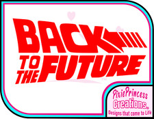 Image of Back to the Future A Vinyl Sticker Car Van Wall Room Poster Laptop Window Decal