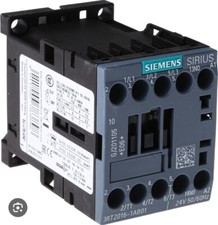 SIEMENS CONTACTOR x4 - SIRIUS 3RT, 24V AC COIL, 3 POLE, 16A, 7.5KW, 3NO, 400V AC