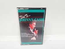 1985 Sony Johnny Cash This Is Johnny Cash Cassette Tape Boy Named Sue