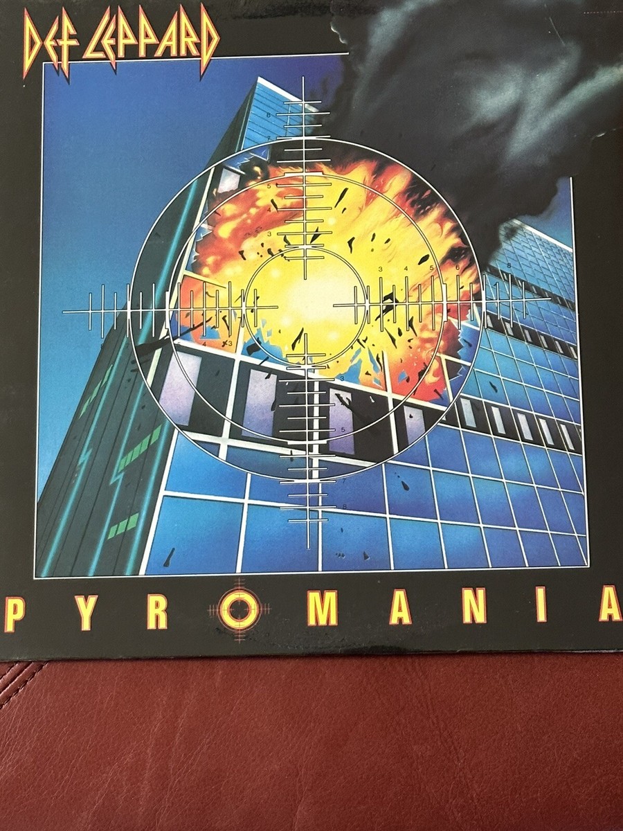 DEF LEPPARD - PYROMANIA 1983 US 1st PRESS SEALED VINYL/LP