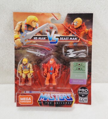 Masters Of The Universe~ He-Man VS Beast Man~ 2019 Mega Construx