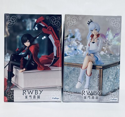 ○BOEHM 英国王室 ベーム社 薔薇 RUBY ROSE フィギュリン 置物 RWBY Ice Queendom Ruby Rose & Weiss Schnee Noodle Stopper Figure