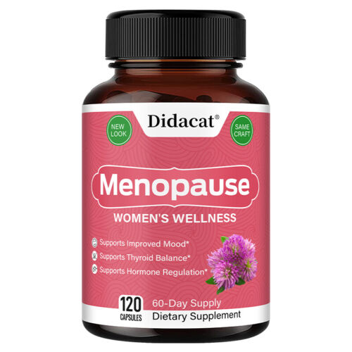 Menopause Relief Balance Hormon Hitzewallungen Unterstützung Kapseln - Bild 13 von 13