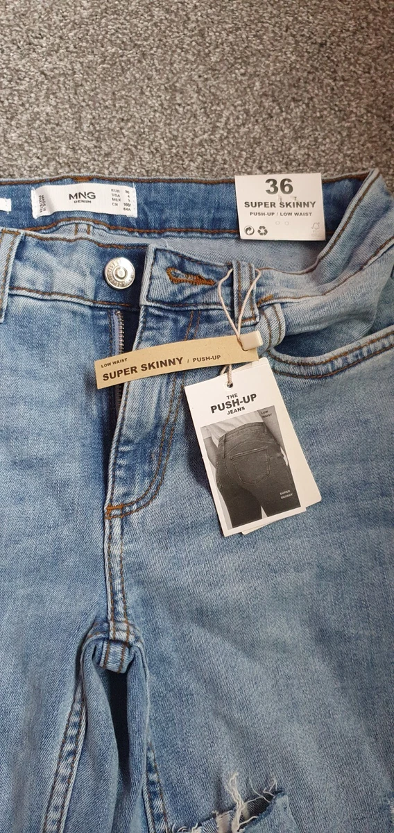 Kim skinny push up jeans best sale mango