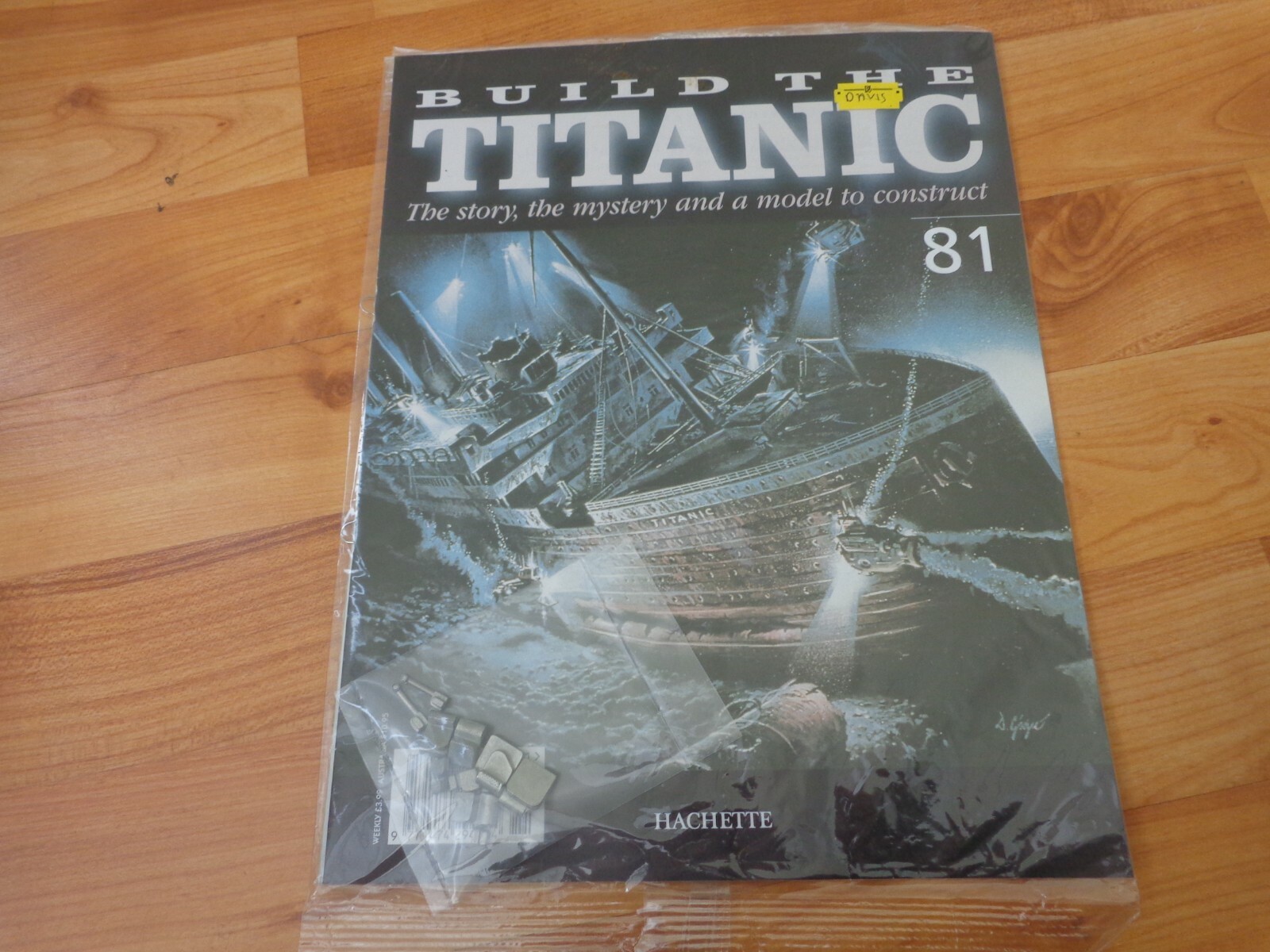 1/250 HACHETTE BUILD THE TITANIC MODEL SHIP ISSUE 81 INC PART PICTURED