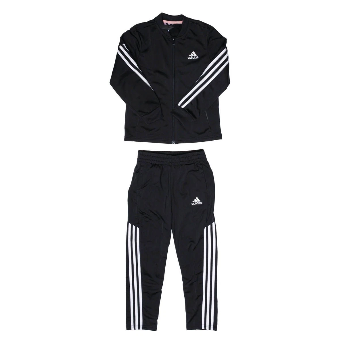 Girl s Tracksuit adidas 3 Stripe Performance Jacket and Pant