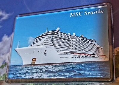 MSC Cruises MSC SEAS großer Kühlschrankmagnet Kreuzfahrtschiff