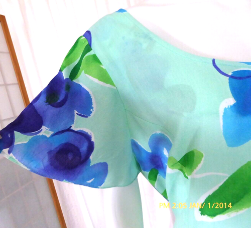 VINTAGE VINTAGE JAMS WORLD PRINCESS SEAM RAYON MAXI SUN DRESS XL - Picture 6 of 11