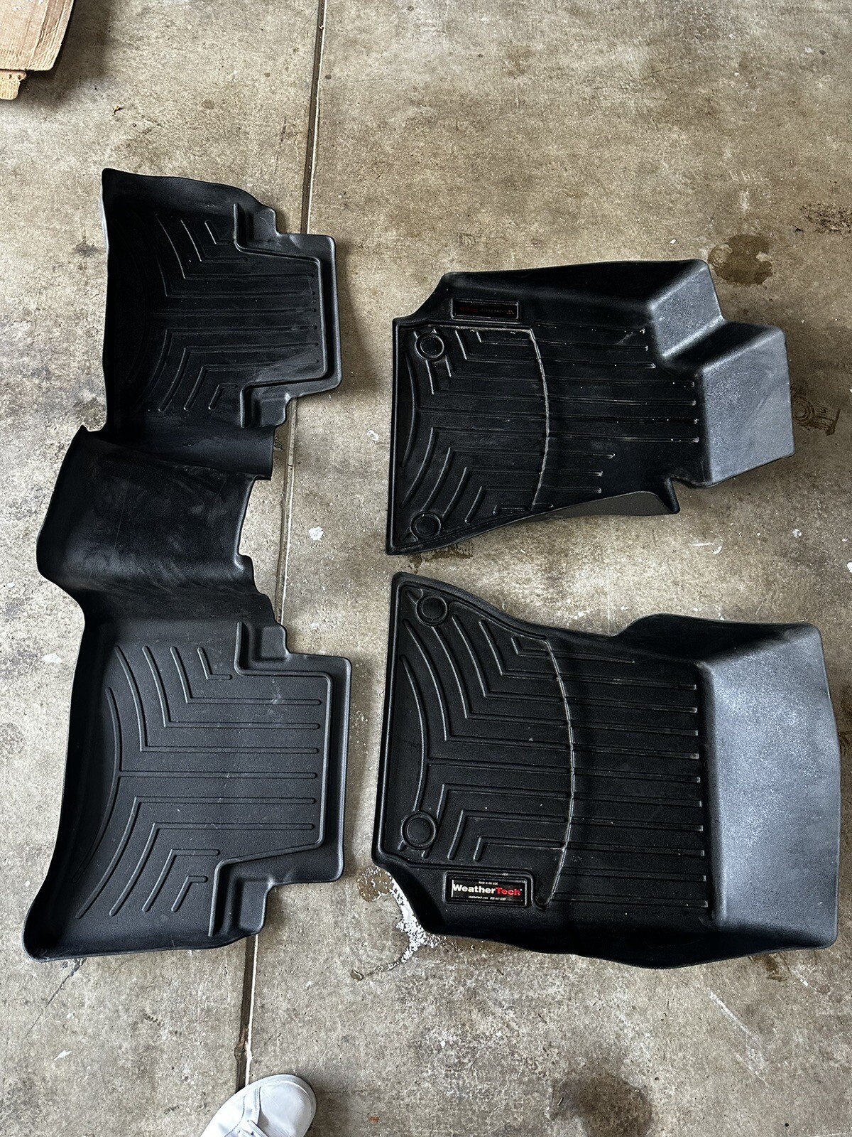 2014 Mercedes E350 WeatherTech Floor Floor Mat (1st and 2nd Row, Full