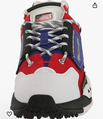 Polo Ralph Lauren PS200 SK HTL Men\'s Red Blue White Shoes Size 14 NEW Polo Ralph Lauren Sport Sneakers Men main image 4