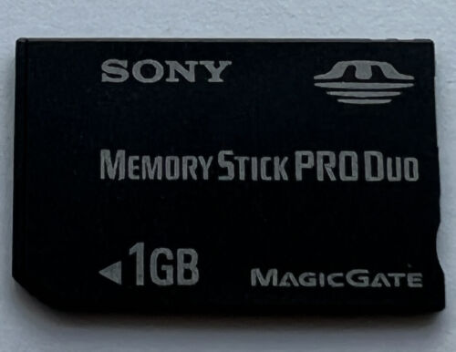 Sony 1GB Memory Stick Pro Duo Magic Gate Memory Card - Picture 1 of 1