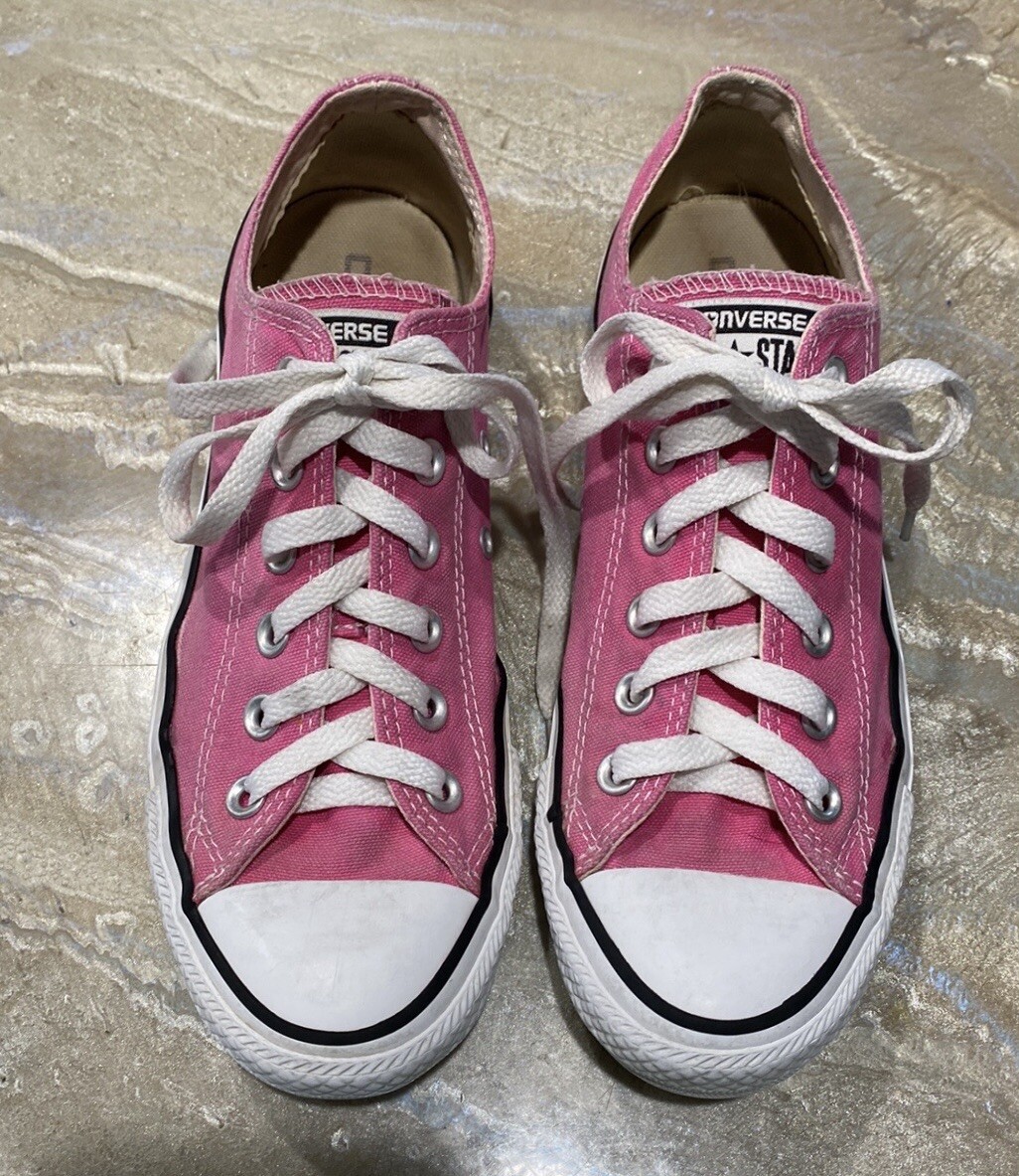 Converse All Star Low Tops Sneakers Pink Men’s (Please Read Description)