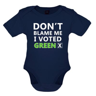Don'T Blame Me I Voted Green - Baby T-Shirt / Strampler - Party Greens Denver