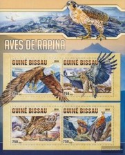 Briefmarken Guinea-Bissau 2016 Mi 8604-8607 Kleinbogen (kompl. Ausgabe) postfris