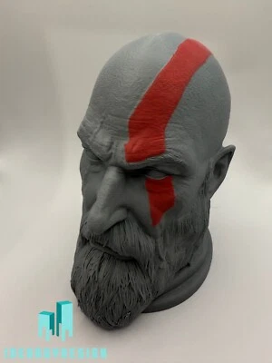 MARKENLOS Kratos God of War Büste Kopfhörer Köpfhörerhalter