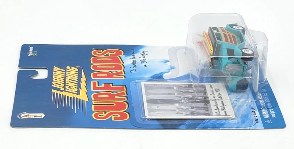 2000 Johnny Lightning Surf Rods Da Surf Woody Collectible Diecast - Image 3 of 4