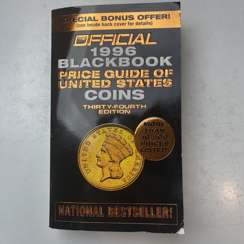 Official 1996 Blackbook Price Guide of United States Coins Book