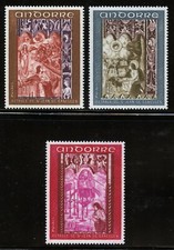 ANDORRA (FR) 192-94, THE REVELATION, MNH (AND615)