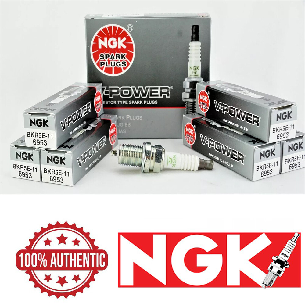 6 Pack NGK V-Power Spark Plugs 1999-2003 Mitsubishi Montero Sport 3.0L V6