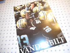 Vanderblit Commodores 2007 Spring Football Prospectus 