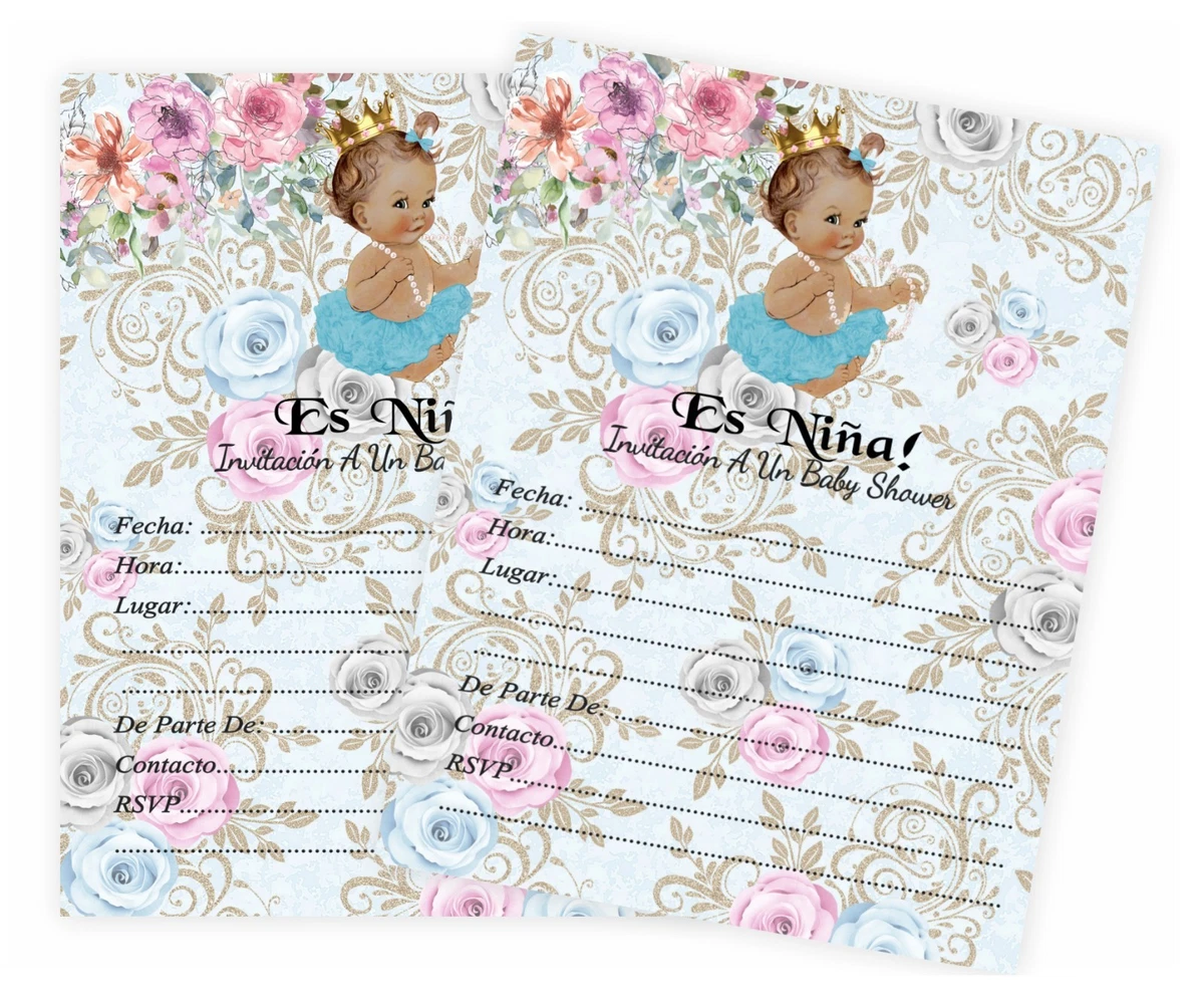 Baby shower best sale invitations en espanol