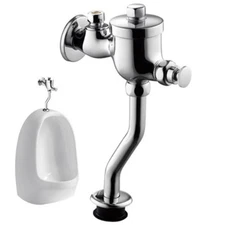 Button Type Waterflow Controll Time-lapse Bath Toilet Brass Urinal Flush Valve